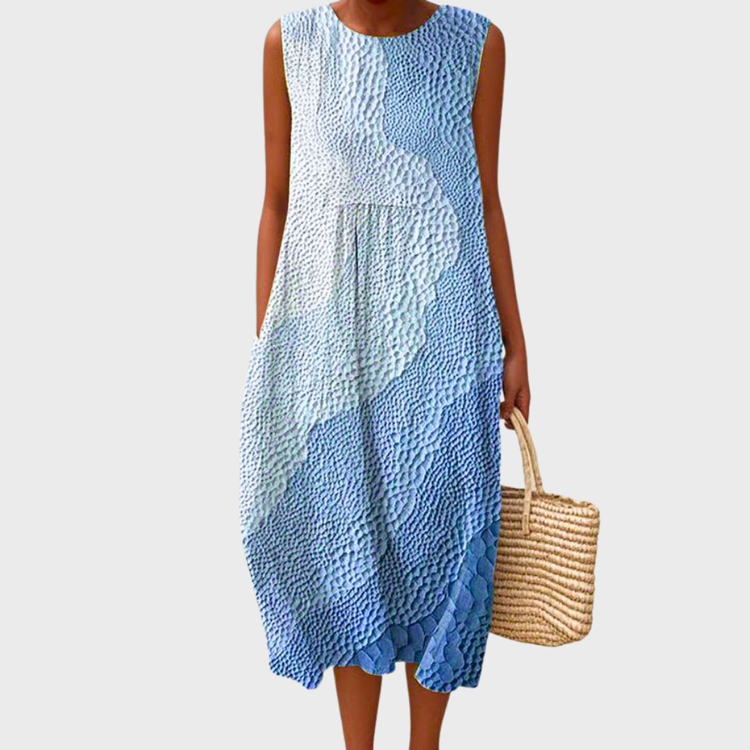 Thea Relaxed Knee-Length Dress — view 3