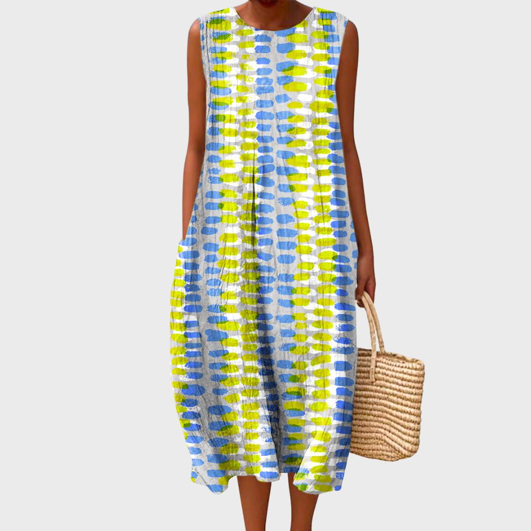Thea Relaxed Knee-Length Dress — view 2