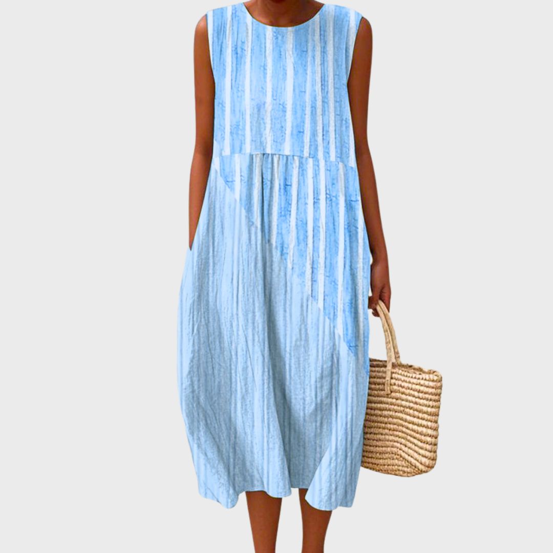 Thea Relaxed Knee-Length Dress — view 4