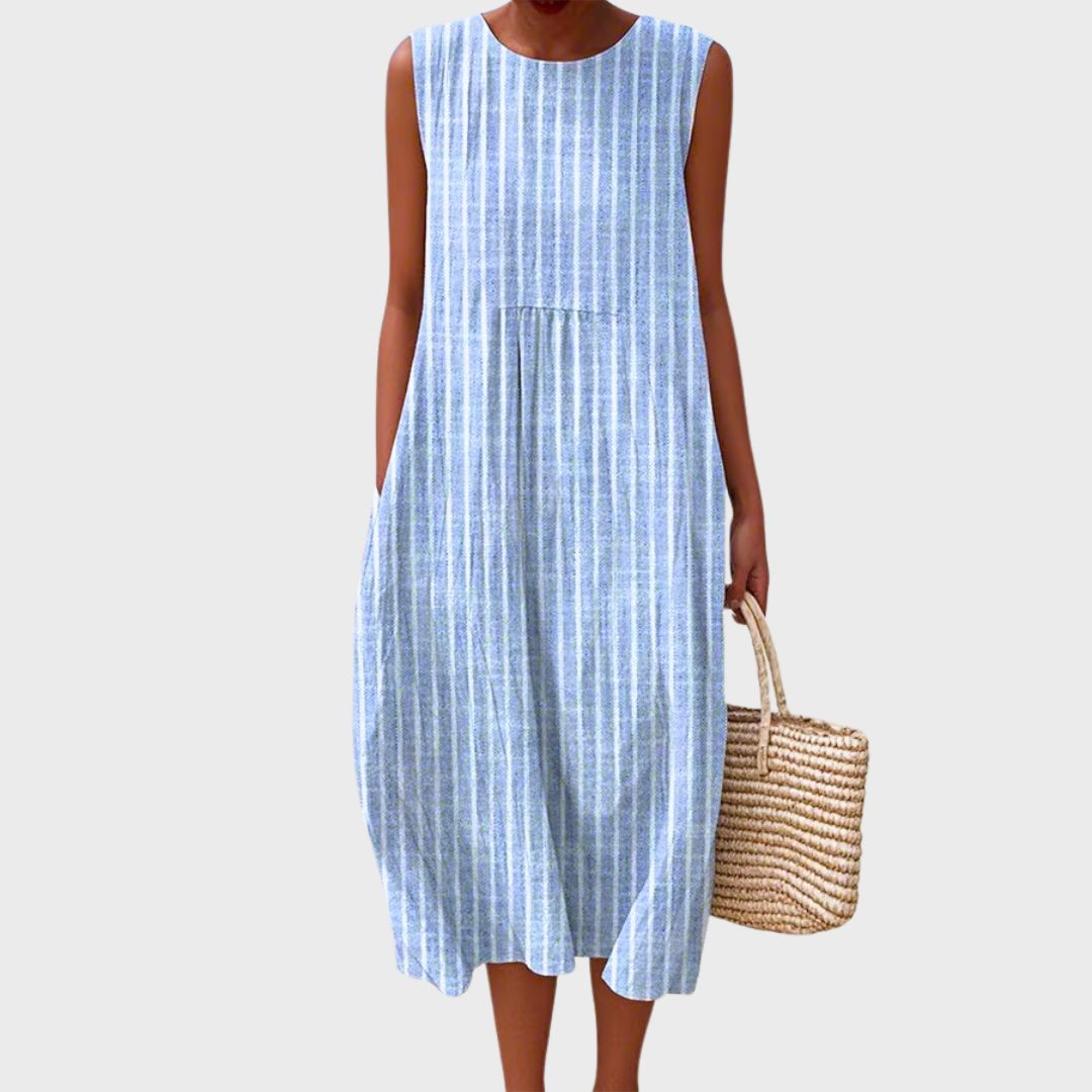 Thea Relaxed Knee-Length Dress — view 5
