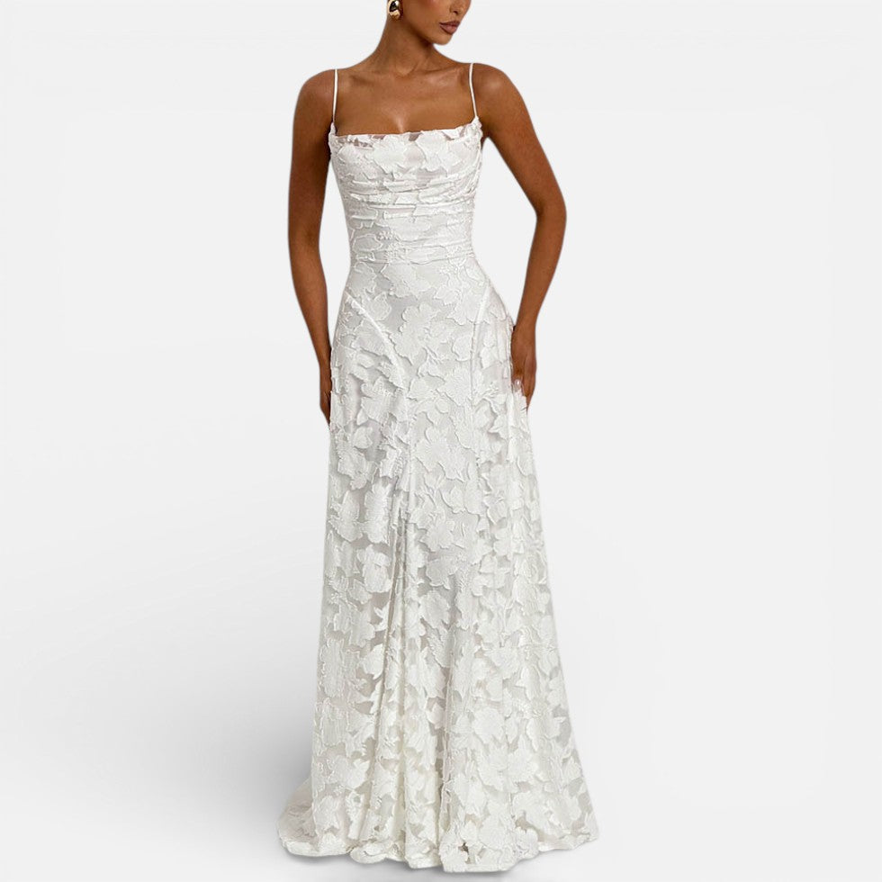 Marisol Floral Maxi Dress — view 9