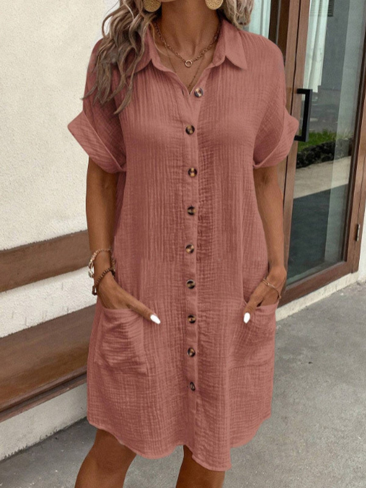 Remi Polo Midi Dress — view 6