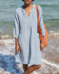 Liv Cotton Midi Dress — view 2