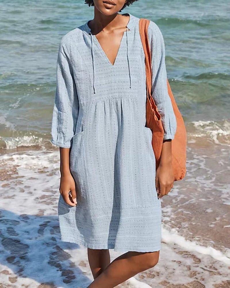 Liv Cotton Midi Dress — view 2