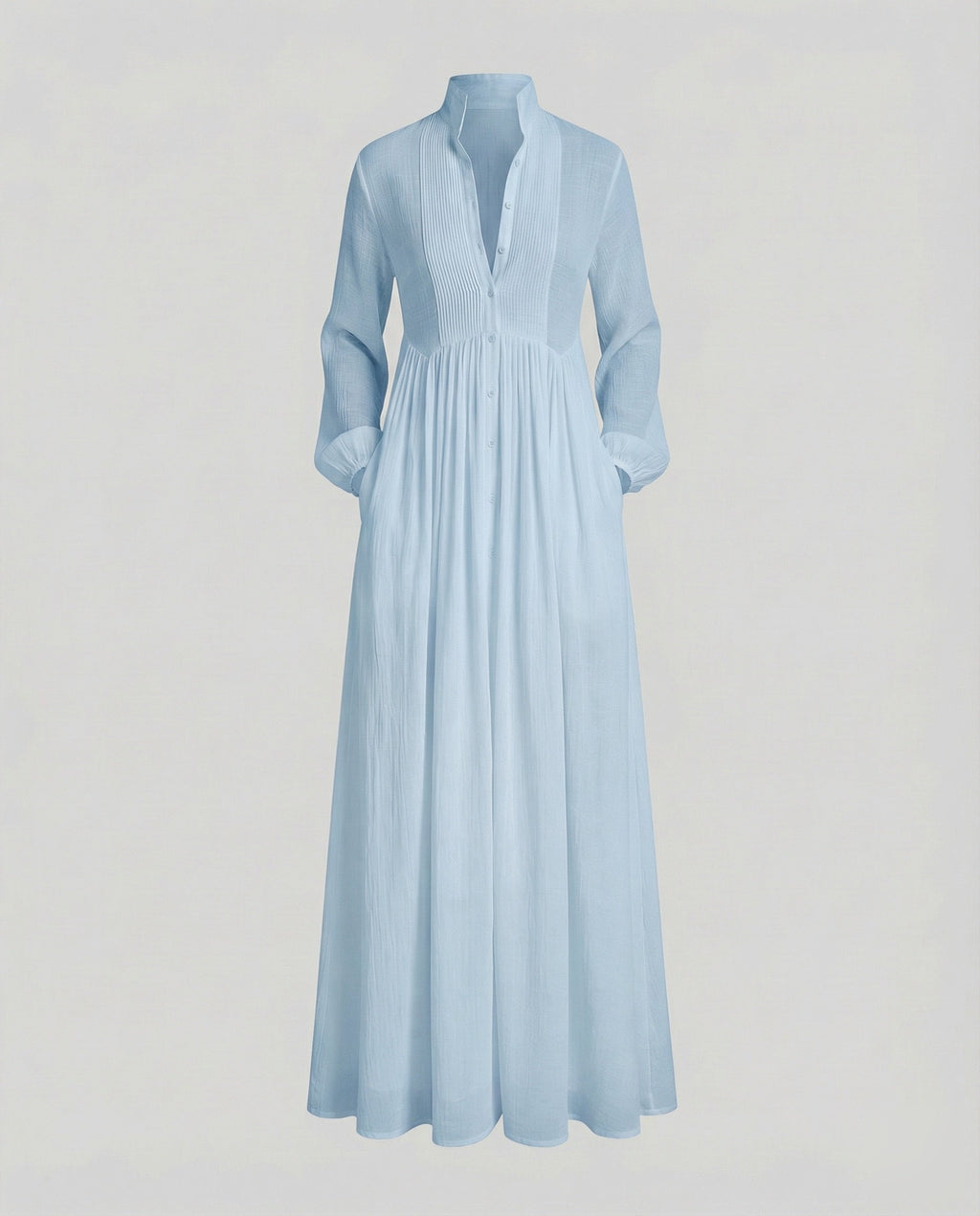 Juno Button-Front Maxi Dress — view 5
