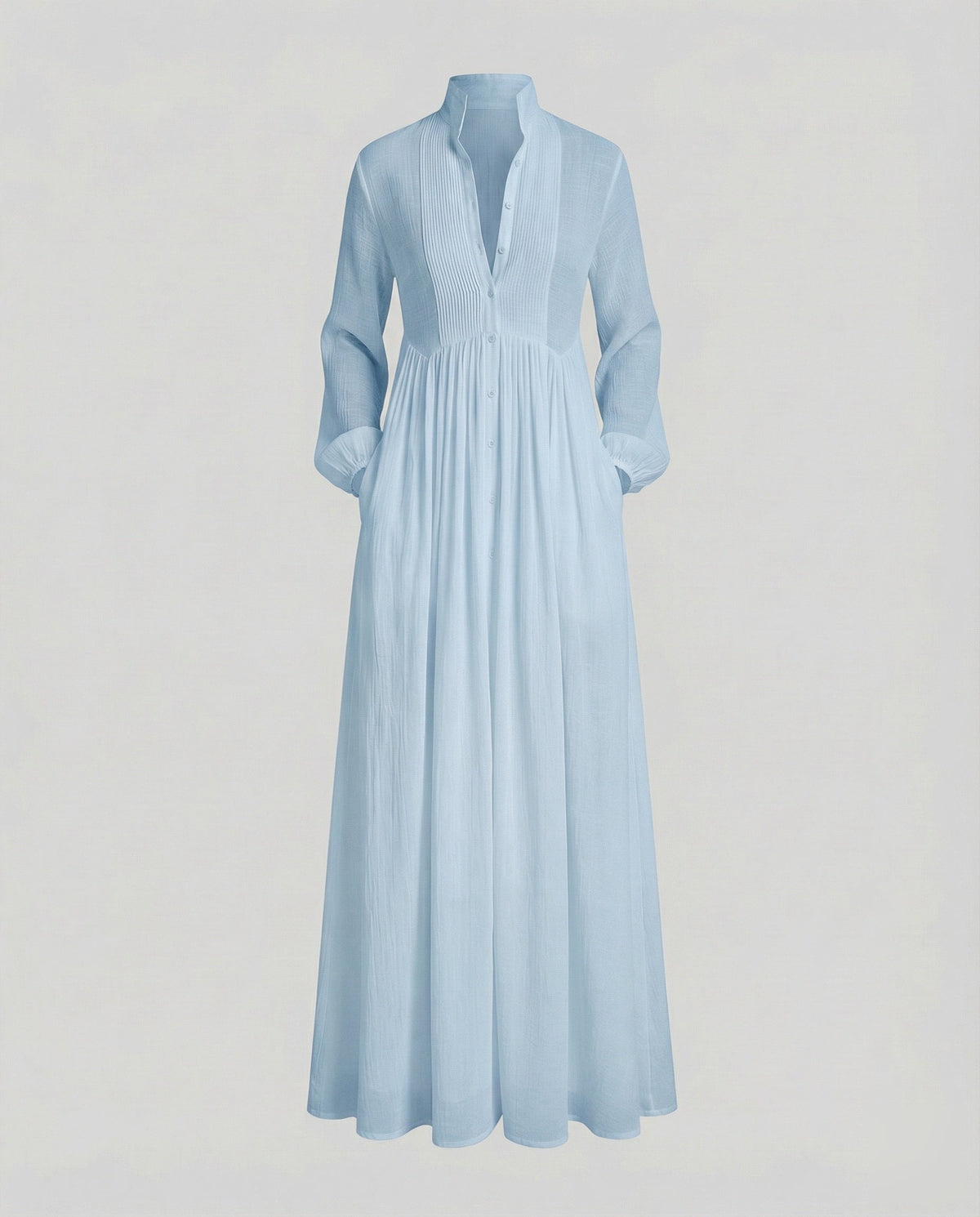 Juno Button-Front Maxi Dress — view 5