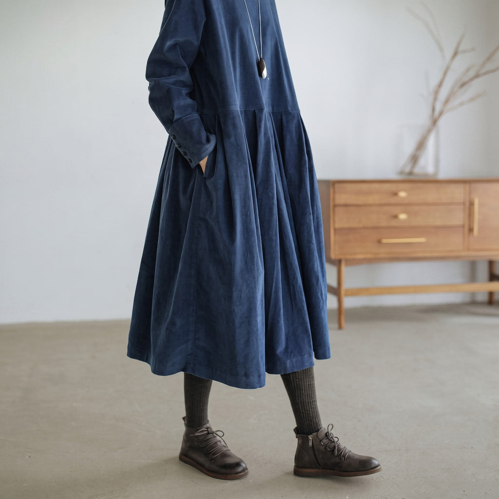 Ines Pleated Swing Dress — view 2