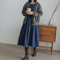 Ines Pleated Swing Dress — view 1